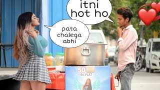 Biryani Selling Prank 5000Rs 🔥 With Cute girl | Prank in INDIA | ANS Entertainment