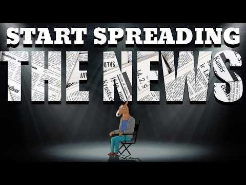 Every Reason to Love "Start Spreading the News" (Bojack Horseman S3E1)