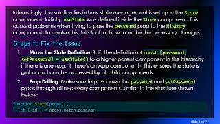 Fixing undefined Props in React Router: A Guide to Handling State Properly