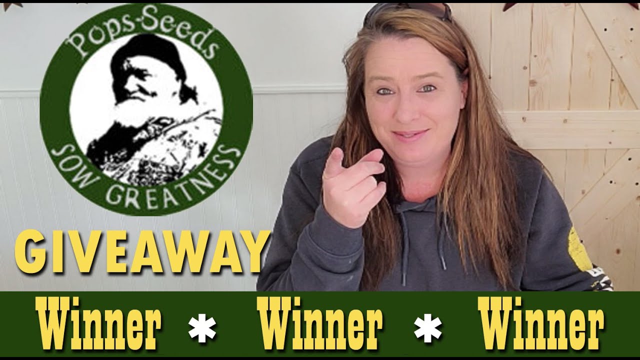 Pop's Seed Garden Kit Giveaway 5 Winners!!! Is it you??
