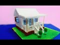 How to make thermocol house | Thermocol house making easy | Thermocol hut