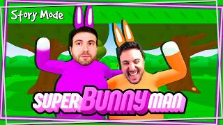 Fargan y Vegetta777 son CONEJOS en Super Bunny Man