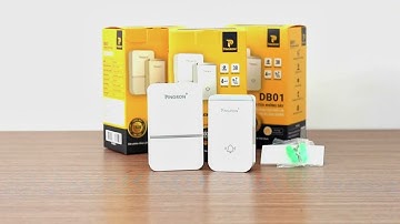 Chuông Báo Khách Không Dây Cảm Biến Cho Cửa Hàng PR-DB01 | PINGRON