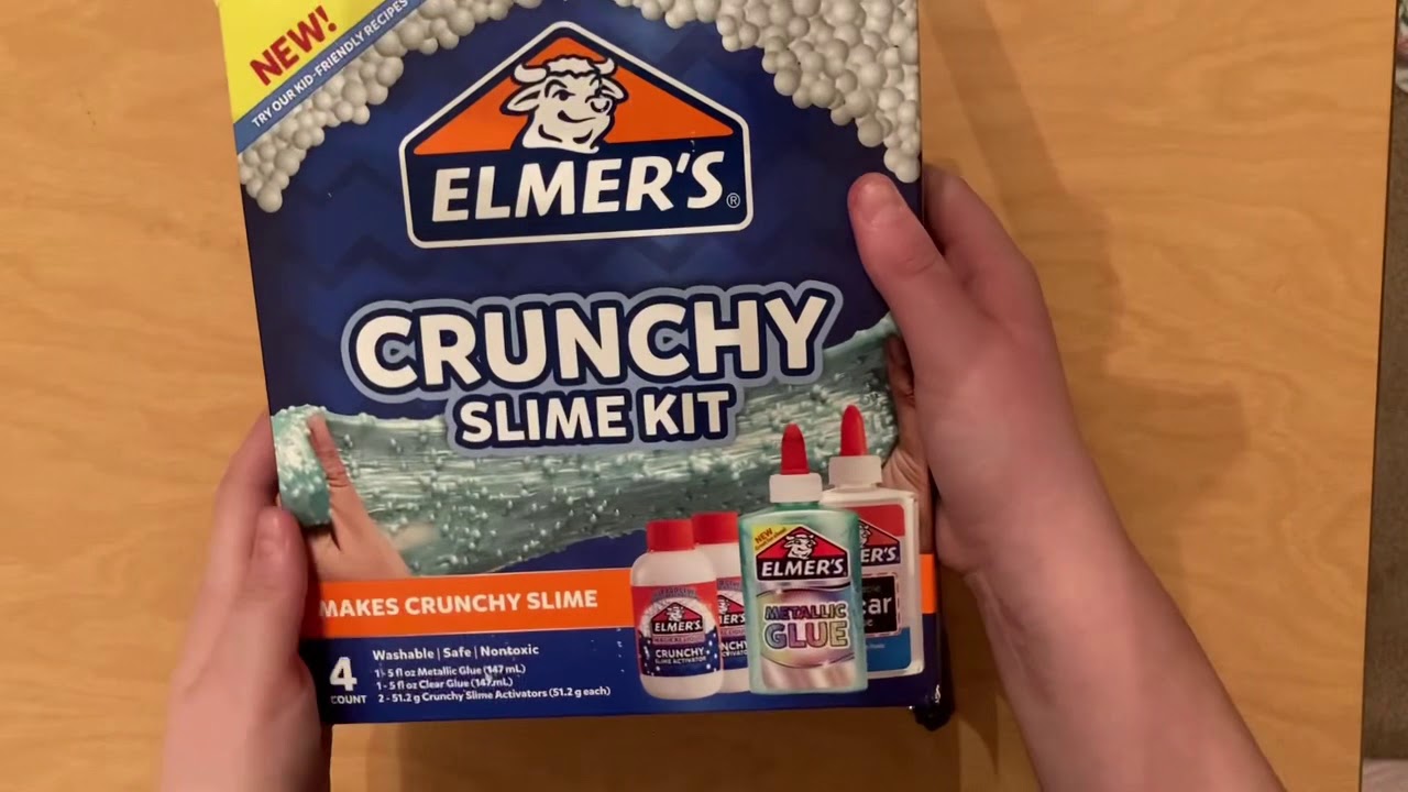 ELMERS CRUNCHY SLIME KIT - YouTube