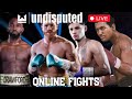 Undisputed live online fights kicking a w canelo crawford  more