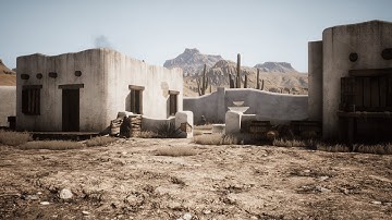 Old West Town - Unreal Engine 4 Walkthrough