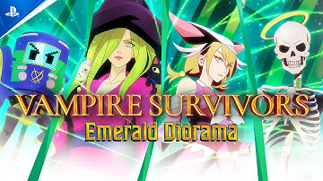 Vampire Survivors: Emerald Diorama - Launch Trailer | PS5 & PS4 Games