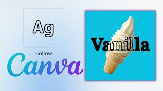 &quot;Hollow Effect |  Making Stunning Outline Text in Canva (Fast &amp; Easy Tutorial!)&quot;  #canva #malayalam 