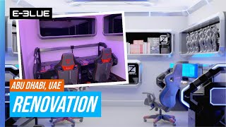 E-Blue esport room renovation