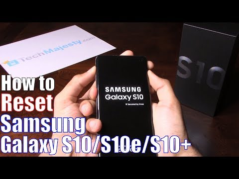 Samsung Galaxy S10, S10e, اور S10+ (پلس) کو کیسے ری سیٹ کریں - ہارڈ ری سیٹ اور سافٹ ری سیٹ (فیکٹری سیٹنگز)