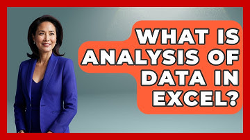 What Is Analysis Of Data In Excel? - The Friendly Statistician