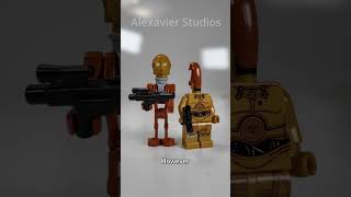 Can you Connect a Battle Droid Head to a Minfigure Torso?
