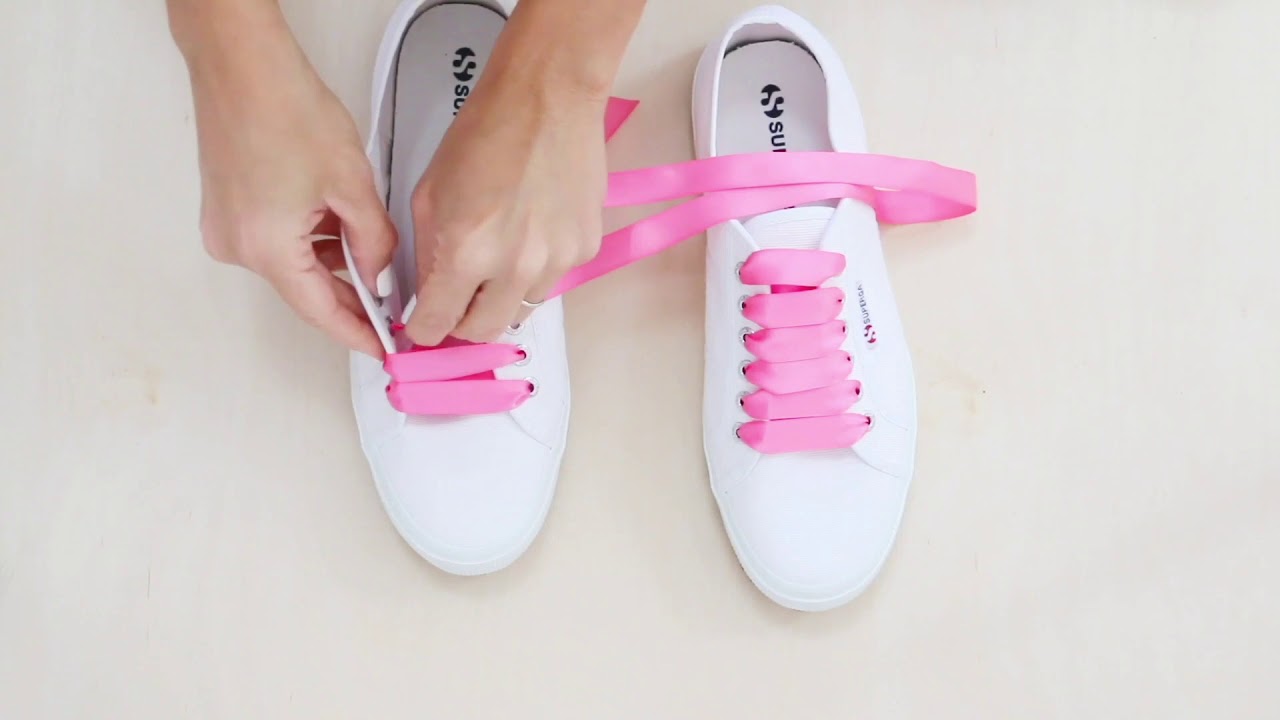 How To Lace Up Your Supergas - Charming