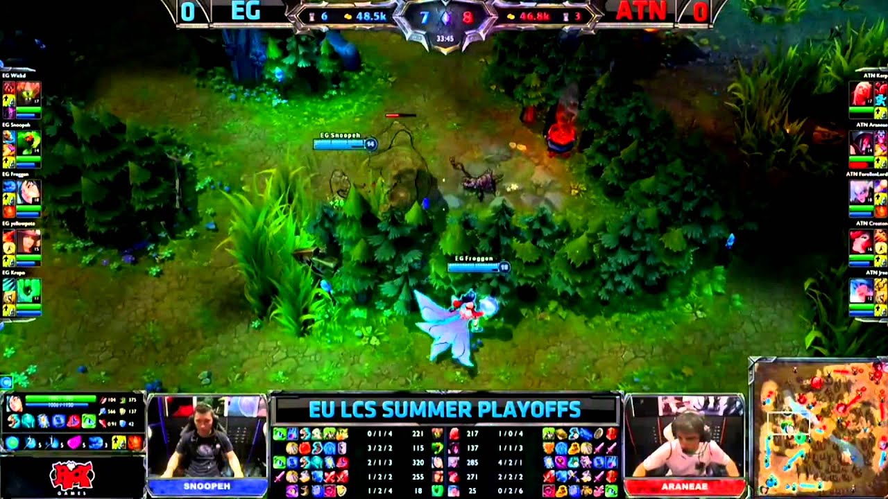 eg vs atn game 1 playoffs