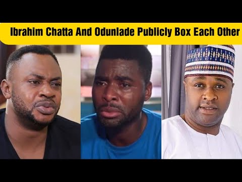 Yoruba Industry Scatter Ibrahim Chatta And Odunlade ,Femi Adebayo Publicly Fight