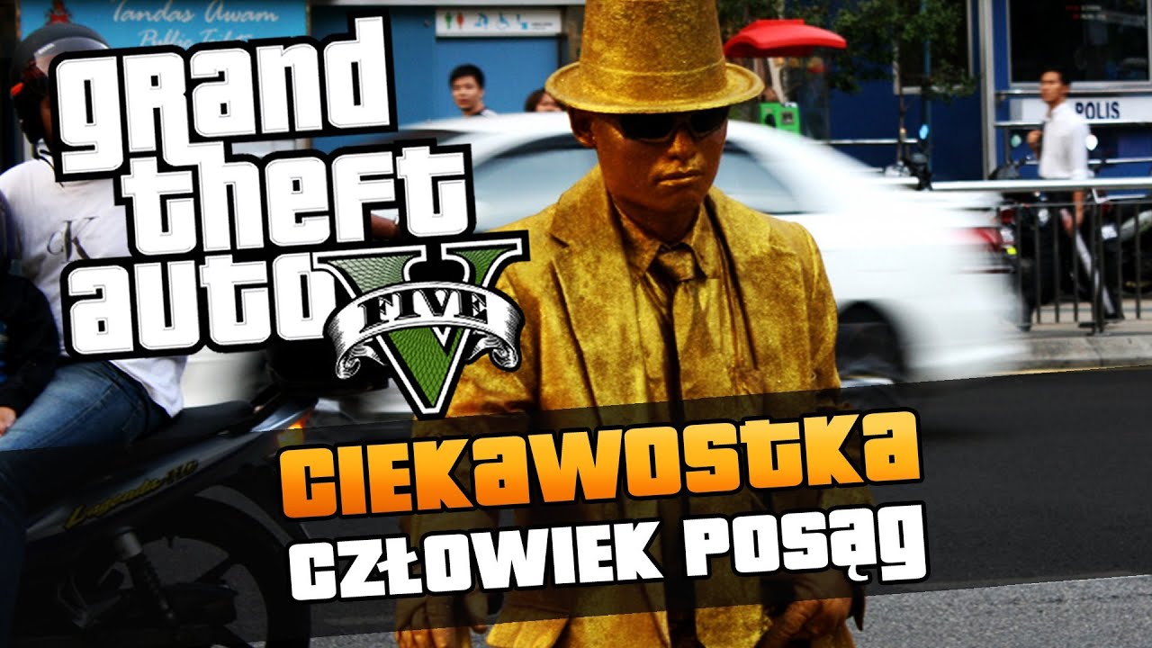 GTA V Człowiek posąg w GTA V / Hidden Statue Man in GTA V