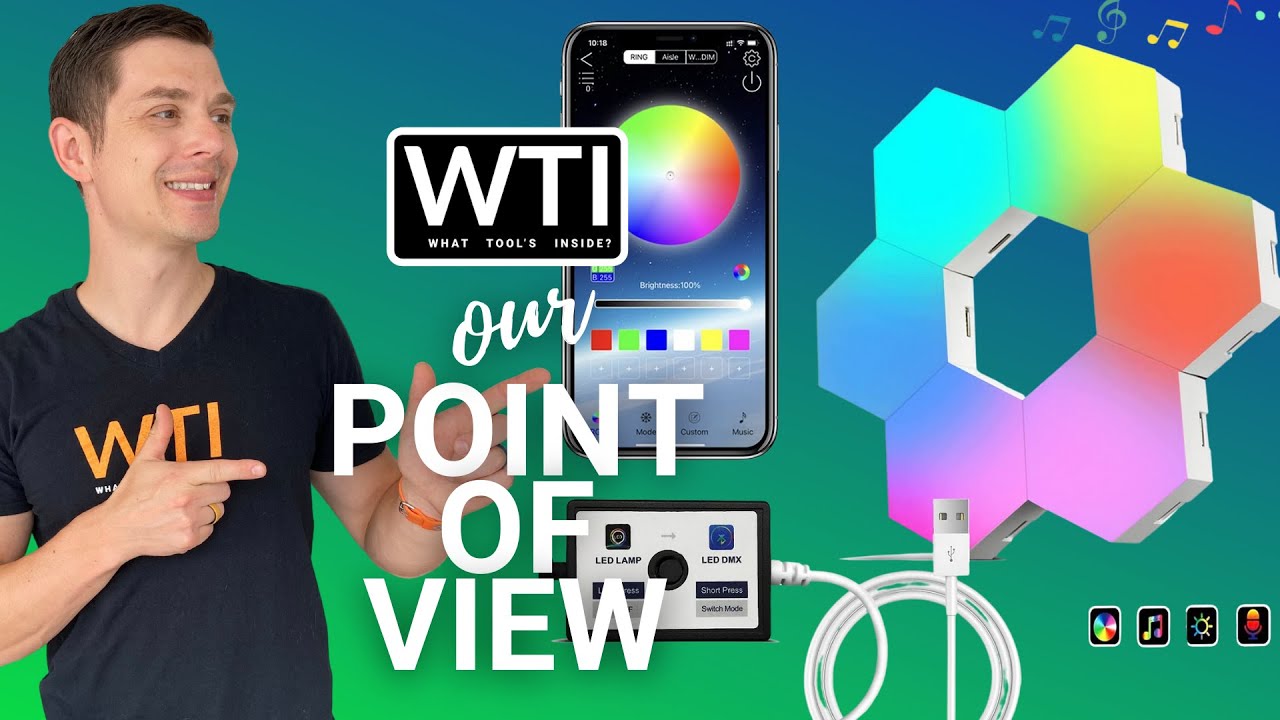 Our Point of View on RWALOMOP Hexagon Wall Lights From Amazon