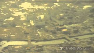 Aerial shots show Japan earthquake destruction