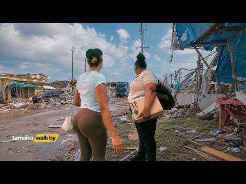 ✔️BLACK RIVER TOWN St Elizabeth 9 Months After WIPED OUT By Hurricane Melissa