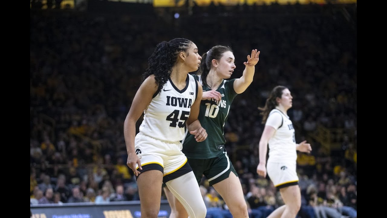 DITV Sports: Iowa Women's Basketball Flies Past Michigan State in Home Win