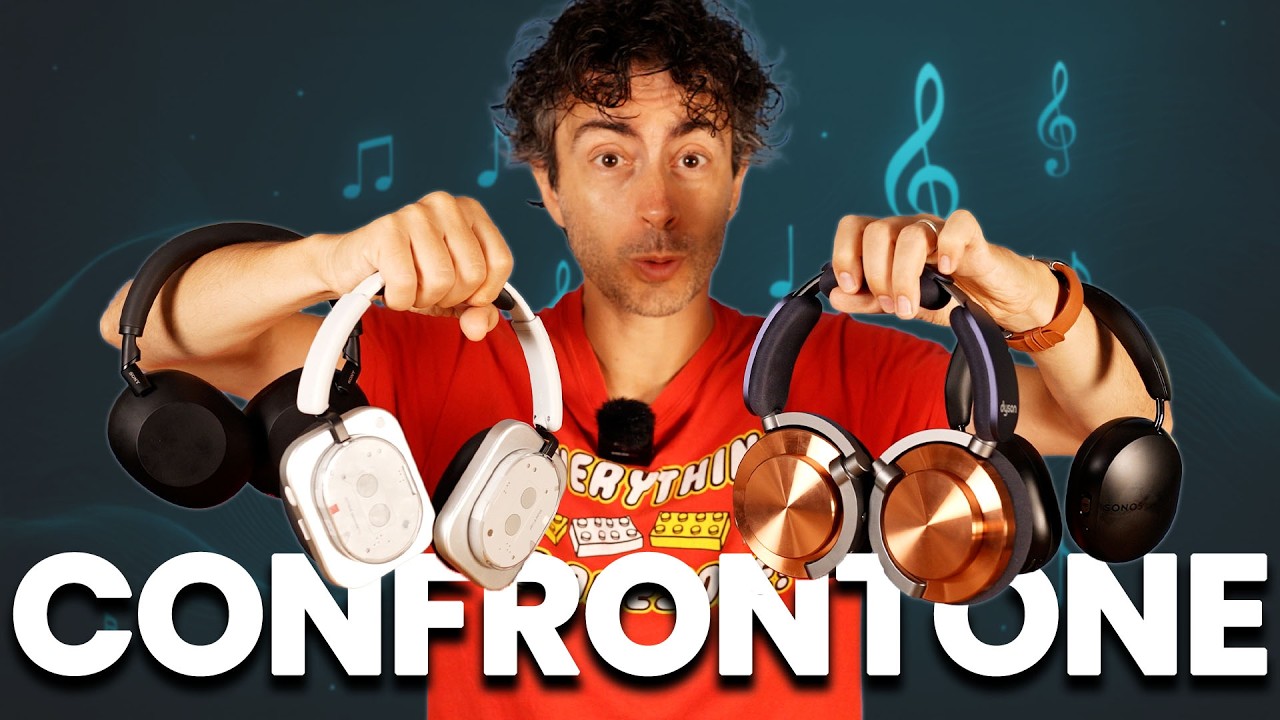 NOTHING HEADPHONE (1) vs SONY WH-1000XM6 vs SONOS ACE vs DYSON ON TRAC: CONFRONTO TRA CUFFIE ANC