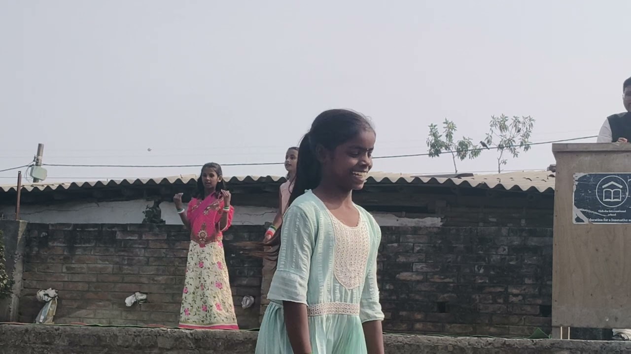 Group dance performance on the auspicious occasion of 77th Republic day celebration at SIS campus.