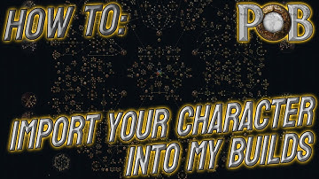 How To Import Your Character Into Builds | Path of Building Tutorial | Path of Exile [3.25]