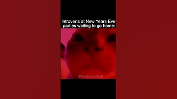 Introverts at New Year’s Eve Parties Be Like 😭 | #shorts #memes #youtube