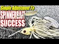 One Simple Adjustment To Spinnerbait Success