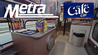 Riding the Chicago Metra Cafe Car Prototype