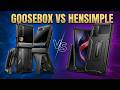 Amazon Case Review Moto Razor Fold-Gooosebox and the Hensimple cases