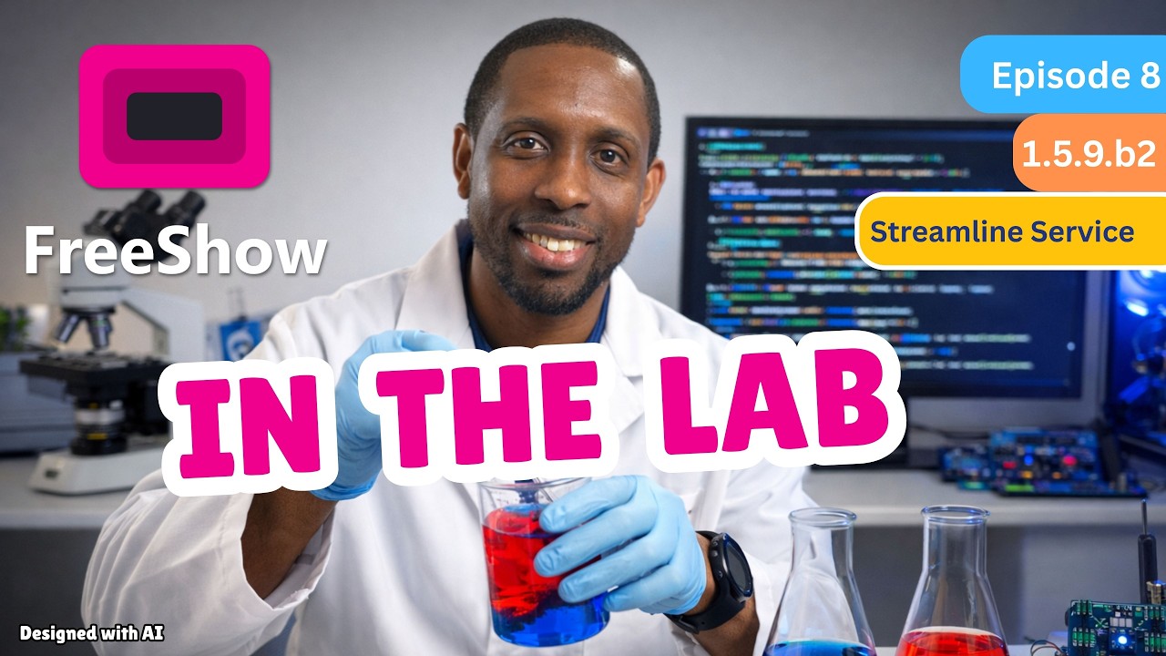 FreeShow In the Lab 3/2/26  EP-8 Streamline Your Service #freeshowtutorial