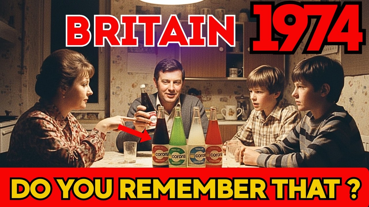 Dangerous but beloved GLASS NOSTALGIA of Britain AT YOUR DOORSTEP 1974