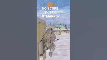 Most insane No scope sniper Hitmarker #shorts #callofduty #codm #gaming