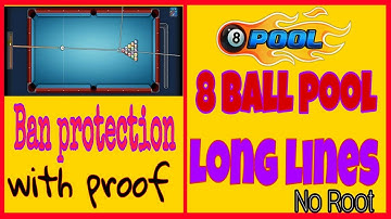 8 ball pool long line hack android no root