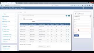 Order Management System  Software Demo