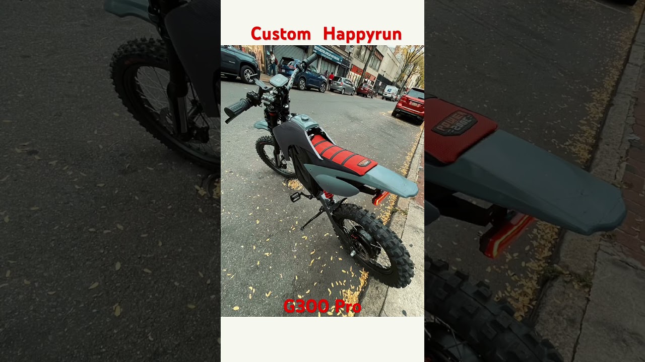 Custom Happyrun G300 Pro, say cheese 