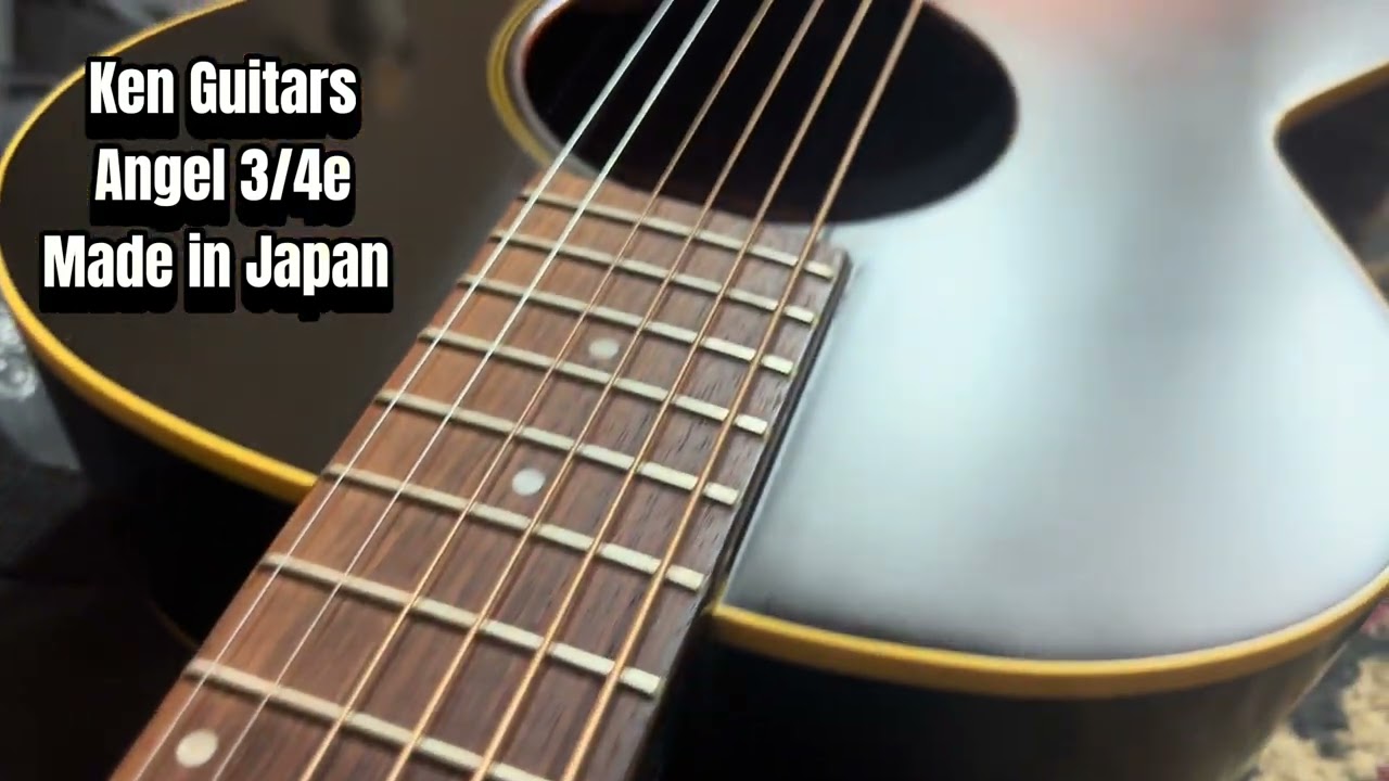 ギター Ken Guitars angel3/4 KEN GUITARS ANGEL 3/4e 【GOODNESSGUITARS】#guitar - YouTube