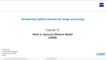 Tutorial 72 - What is Gaussian Mixture Model (GMM) and how to use it for image segmentation?