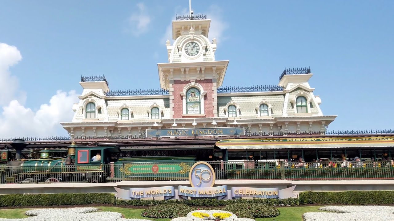 Wdw Train Walt Disney World Railroad Ride: Main Street USA to Fantasyland Train ...