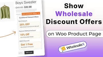 Show Wholesale Discount Offers on WooCommerce Product Pages