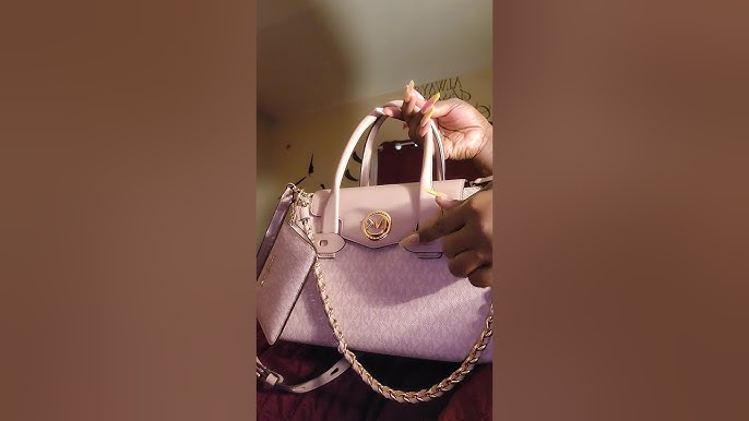 MICHAEL KORS SMALL CARMEN SATCHEL / WHAT'S FIT! / REVIEW! 