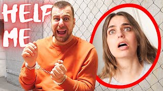 Getting ARRESTED PRANK on Wife! SHE FREAKS OUT!