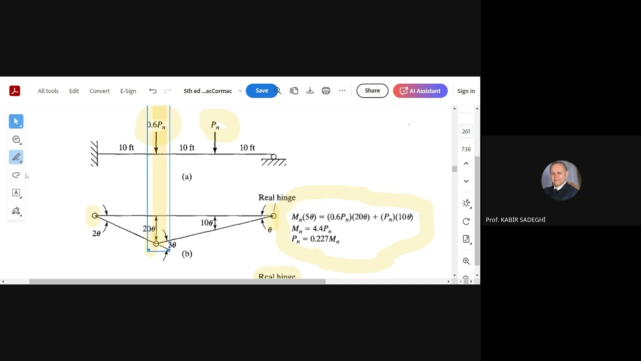 Plastic Design of Structures, CIV556, Lecture 12