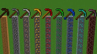 which pickaxe is faster?