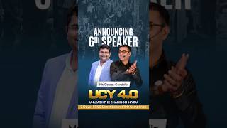 Announcing 6th speaker of UCY 4.0 - Gaurav Gondolia #ucy #deepakbajaj