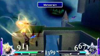 Duodecim Dissidia Final Fantasy: Cloud vs Garland