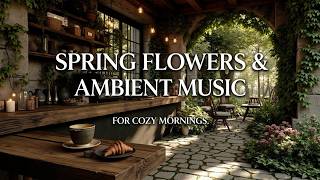 Garden morning vibes | Spring flowers ambience &amp; Peaceful morning nature sounds for study