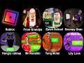 Roblox, From Grandpa, Epich School, Grumpy Gran, Hungry catnap, Mr Ronaldo, Tung Motel, Lily Love
