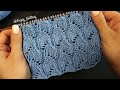 КРАСИВЫЙ Ажурный Узор Спицами | How to knit openwork stitch pattern